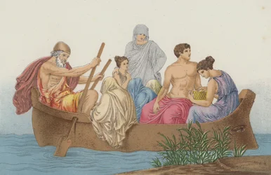 Polygnotosによるギリシャの壁画